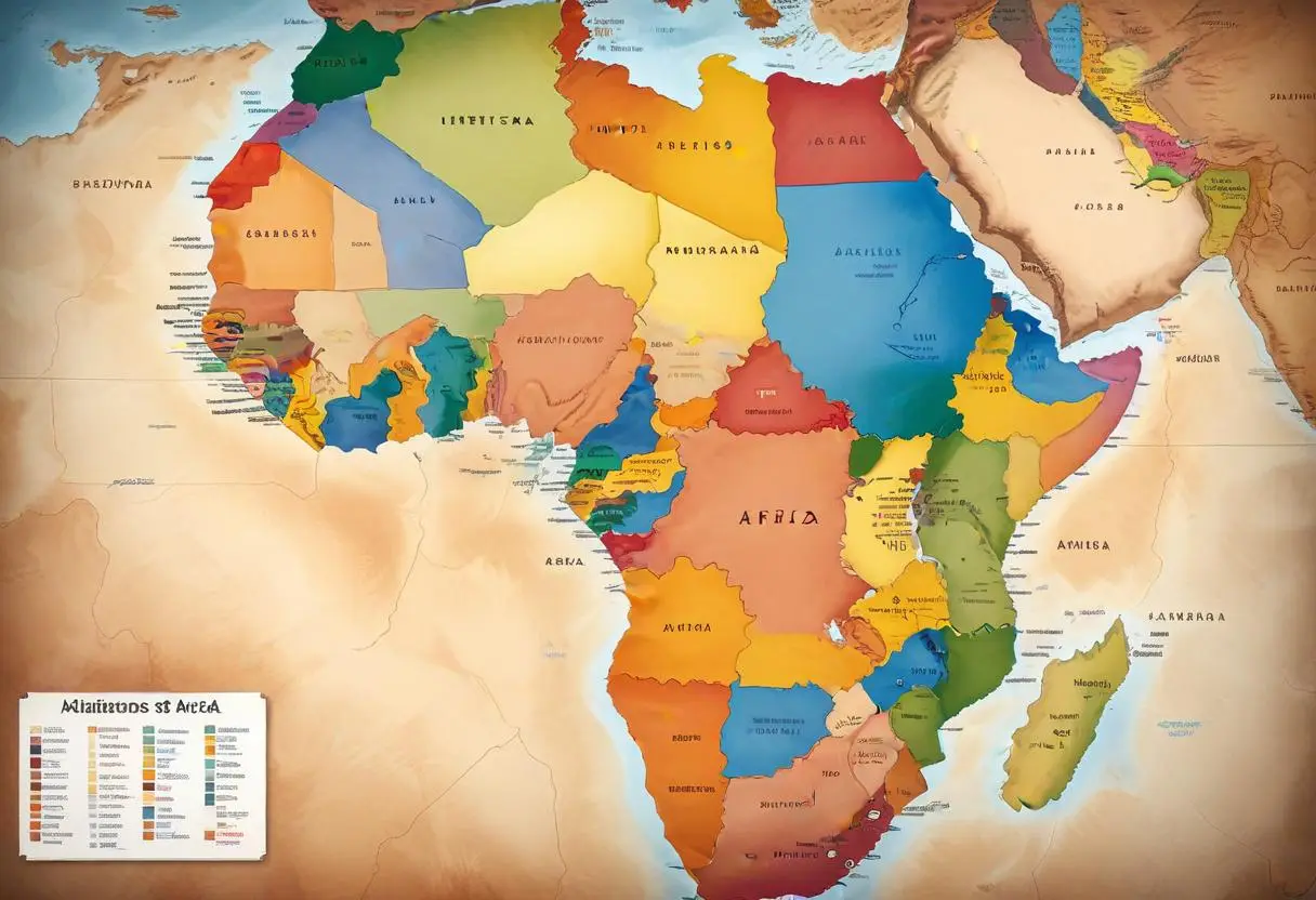 Upptäck Afrikas länder med Seterra – kul och enkelt illustration
