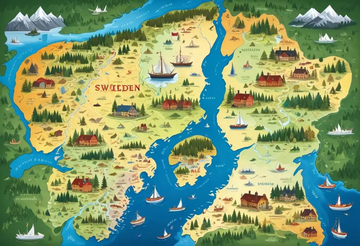 Bli en mästare på Seterra och Sveriges landskap! illustration